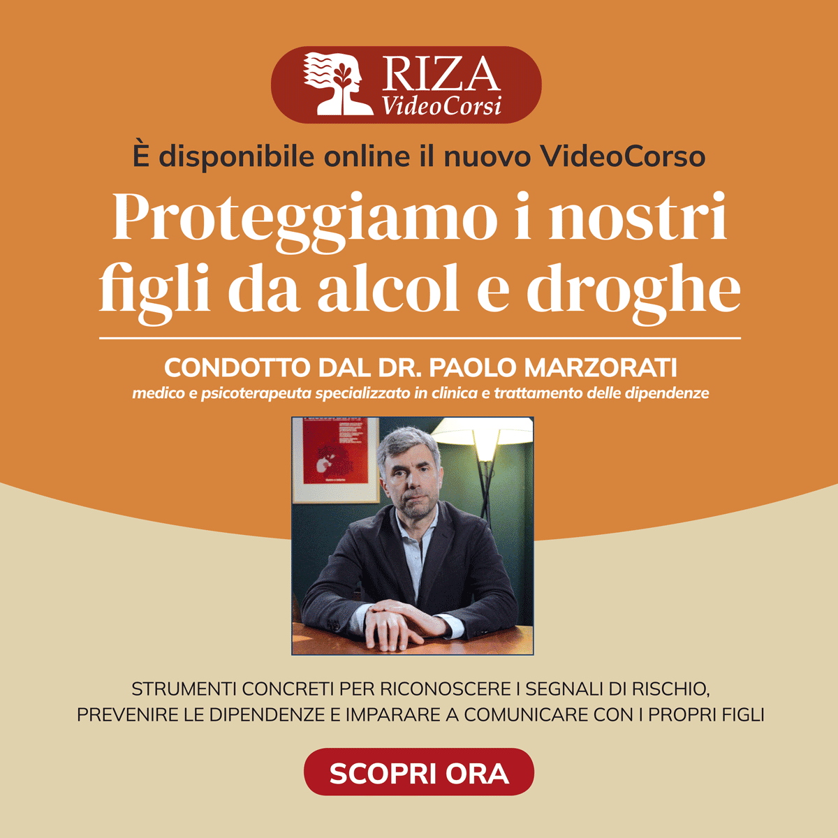 Proteggiamo i nostri figli da alcol e droghe - VideoCorso